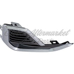 FOG LAMP COVER FR RH GLOSS BLACK W/CHROME — photo 4