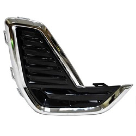 FOG LAMP COVER FR RH GLOSS BLACK W/CHROME