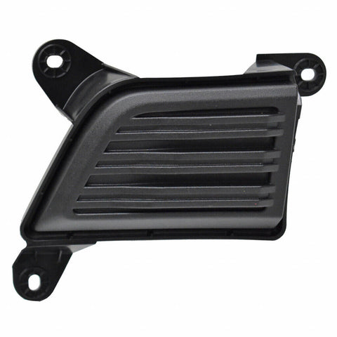 FOG LAMP COVER FR RH TEXTURED BLACK / 24-25 CHROME BUMPER MODELS