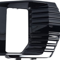 FOG LAMP BEZEL FR RH PTD BLACK W/O MOLDING EXCLUDE AT4
