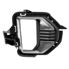 FOG LAMP BEZEL RH BLACK W/DARK CHROME MOLDING
