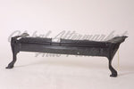 BUMPER FR CENTER SUPPORT MATTE-BLACK — photo 1
