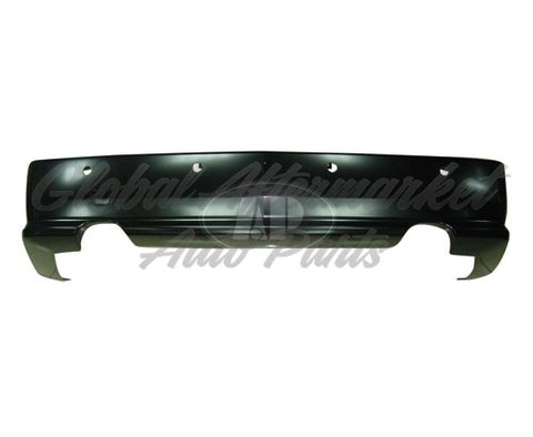 BUMPER RR PRIMED W/SENSOR W/O SPORT CAPA