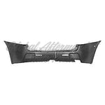 BUMPER RR MATTE-DK GRAY TEXTURED LS MODEL BUILT-IN STEP PAD — photo 3