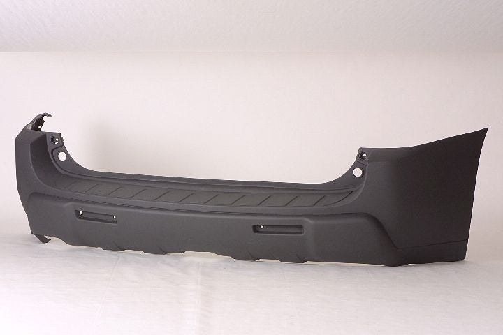 BUMPER RR MATTE-DK GRAY TEXTURED LS MODEL BUILT-IN STEP PAD