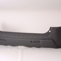 BUMPER RR MATTE-DK GRAY TEXTURED LS MODEL BUILT-IN STEP PAD