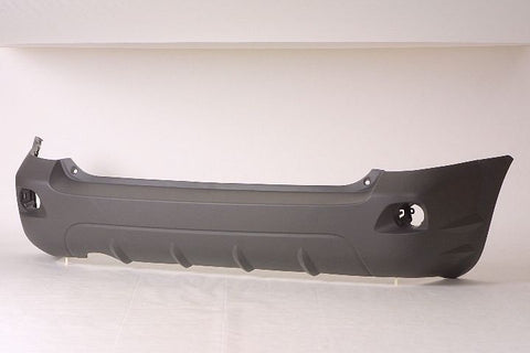 BUMPER RR MATT-GRAY TEXTURED