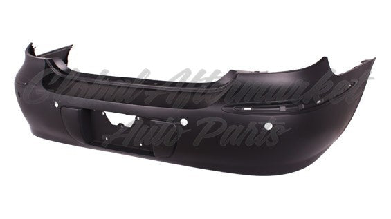 BUMPER RR PRIMED W/CHROME PKG W/SENSOR CXL/CXS MODEL CAPA