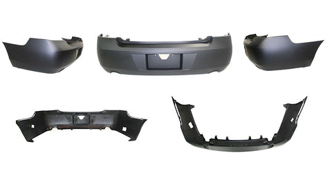 BUMPER RR PRIMED W/DUAL EXHAUST LT/LTZ/SS/POLICE MODEL