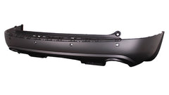 BUMPER RR PRIMED W/PARKING AID SENSOR HOLE