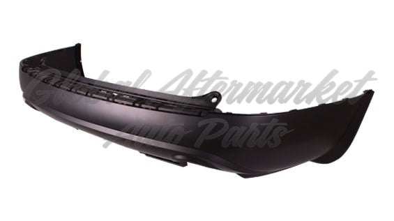 BUMPER RR PRIMED W/O PARKING AID SENSOR HOLE 08-12 CAPA