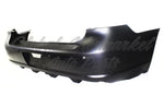 BUMPER RR W/PARKING SENSOR HOLE W/O SIDE SENSOR HOLE PRIMED — photo 3