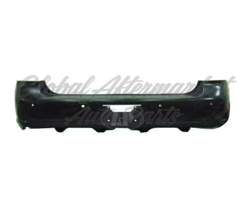 BUMPER RR W/PARKING SENSOR HOLE W/O SIDE SENSOR HOLE PRIMED CAPA