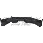 BUMPER RR SINGLE EXHAUST TEXTURED W/O SENSOR HOLE — photo 5