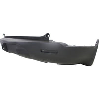 BUMPER RR SINGLE EXHAUST TEXTURED W/O SENSOR HOLE CAPA