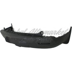 BUMPER RR SINGLE EXHAUST TEXTURED W/SENSOR HOLE — photo 1
