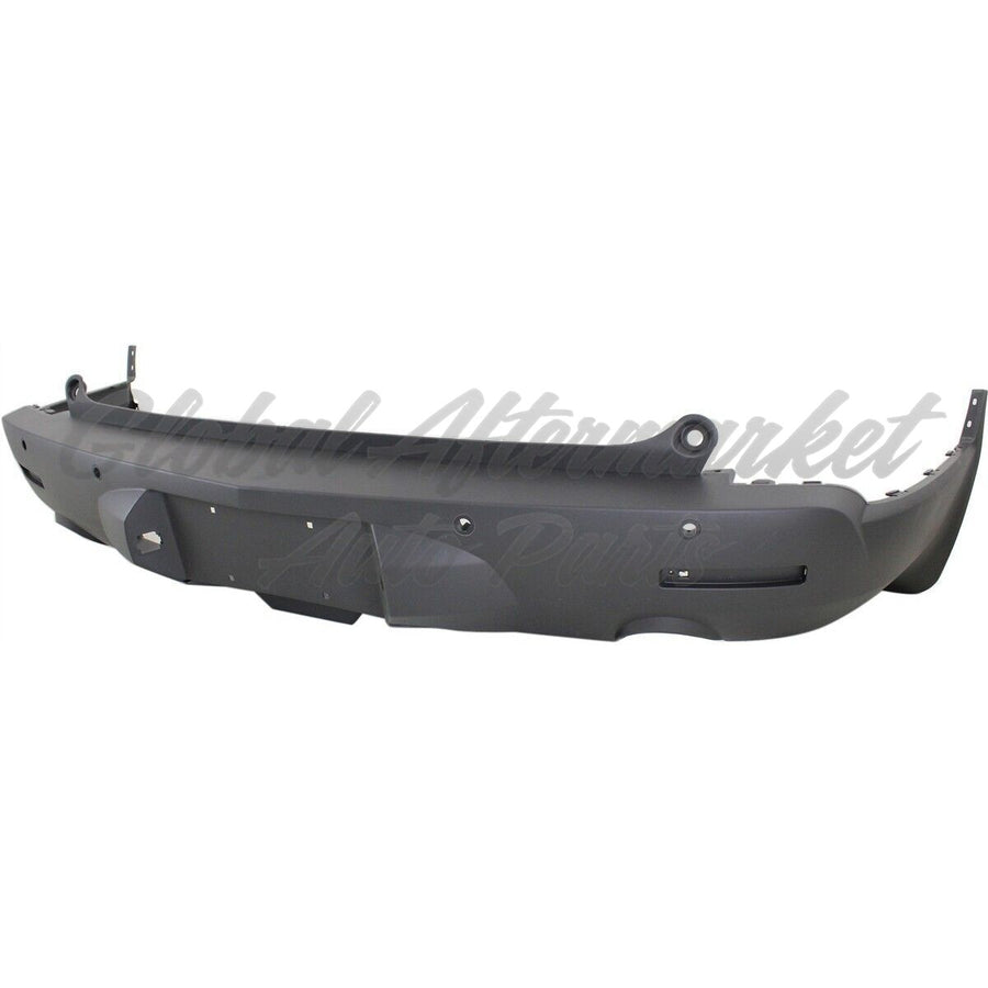 BUMPER RR DUAL EXHAUST TEXTURED W/SENSOR HOLE CAPA