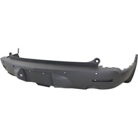 BUMPER RR DUAL EXHAUST TEXTURED W/SENSOR HOLE