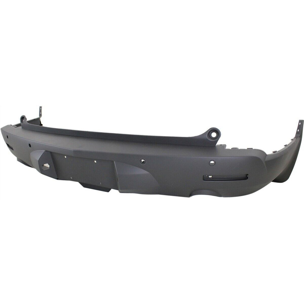 BUMPER RR DUAL EXHAUST TEXTURED W/SENSOR HOLE CAPA