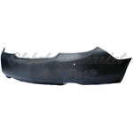 BUMPER RR W/PARK SENSOR HOLE W/SIDE SENSOR HOLE DUAL EXHAUST PRIMED — photo 2