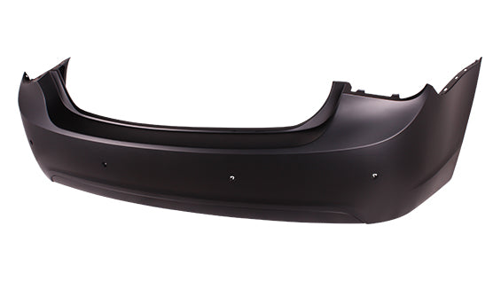BUMPER RR PRIMED ECO/LS/LT/LTZ W/SENSOR