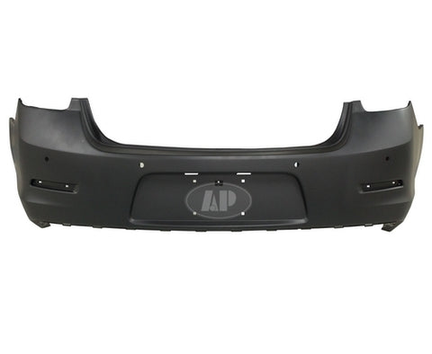 BUMPER RR PRIMED W/SENSOR HOLE W/O CAMERA HOLE