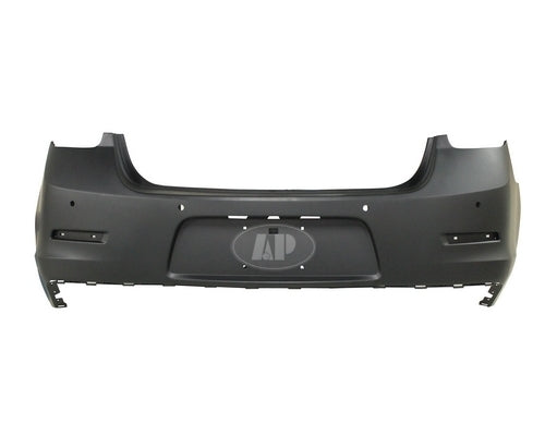 BUMPER RR PRIMED W/PARK ASSIST SENSOR/CAMERA W/O SIDE SENSORS