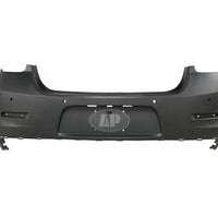 BUMPER RR PRIMED W/PARK ASSIST SENSOR/CAMERA W/O SIDE SENSORS