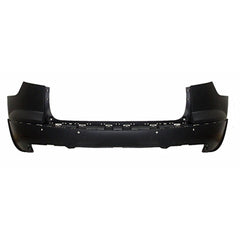 BUMPER RR PRIMED W/SENSOR HOLE W/SIDE SENSOR BRACKETS