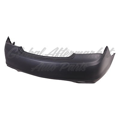 BUMPER RR PRIMED DUAL EXHAUST W/O SENSOR