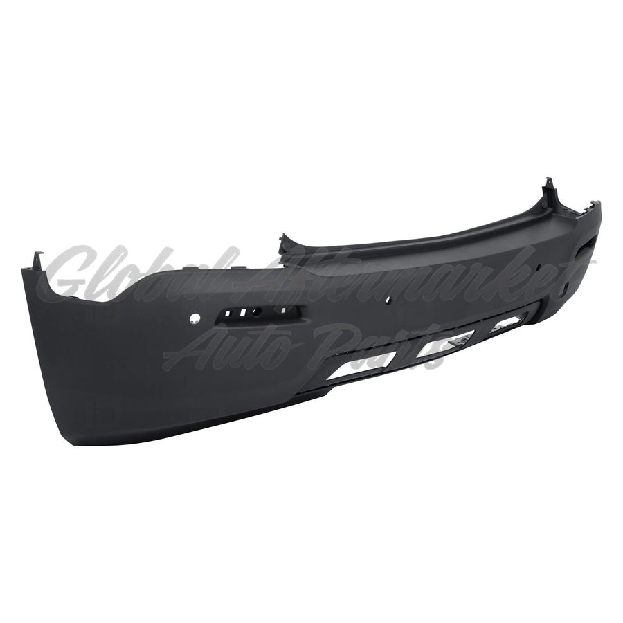 BUMPER RR TEXTURED DARK GRAY W/SENSOR CAPA