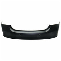 BUMPER RR PRIMED W/2 PARALLEL PARK/ BLIND SPOT/4 PARK ASSIST SENSOR