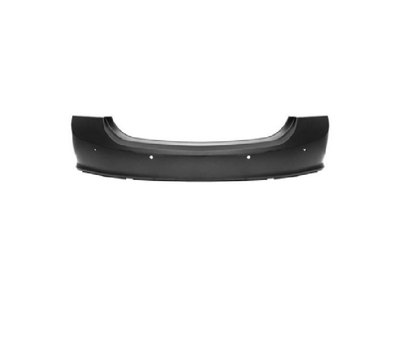 BUMPER RR PRIMED W/O PARALLEL PARK HOLES W/PARK ASSIST SENSOR HOLES