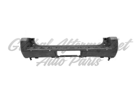 BUMPER RR PRIMED PTM W/BLIND SPOT/SENSOR CAPA