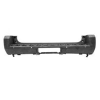 BUMPER RR PRIMED PTM W/BLIND SPOT/SENSOR CAPA