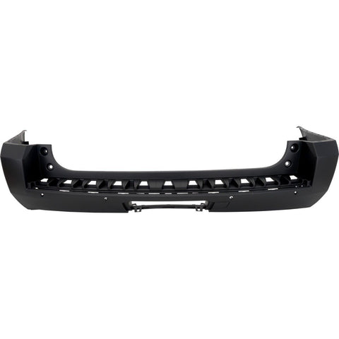 BUMPER RR PRIMED PTM W/BLIND SPOT/SENSOR CAPA