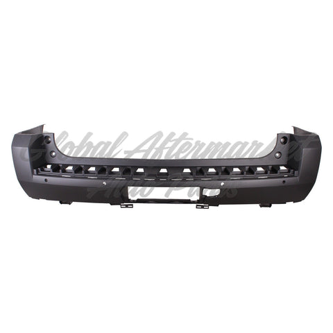 BUMPER RR PRIMED PTM W/BLIND SPOT/SENSOR