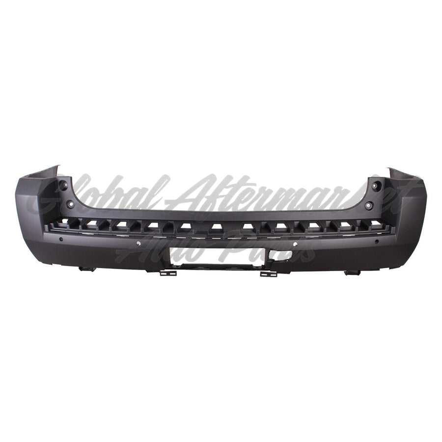 BUMPER RR PRIMED PTM W/BLIND SPOT/SENSOR