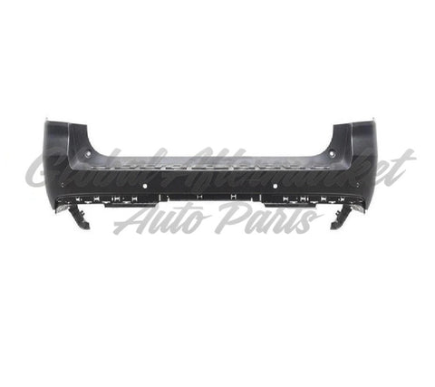 BUMPER RR PRIMED PTM W/BLIND SPOT/SENSOR