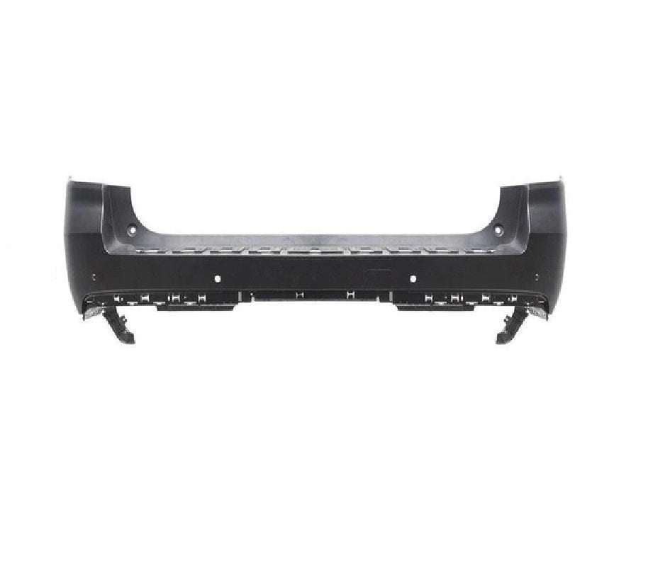 BUMPER RR PRIMED PTM W/BLIND SPOT/SENSOR CAPA