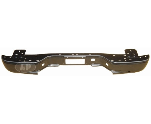 BUMPER RR PRIMED W/4 BRACKET PAD