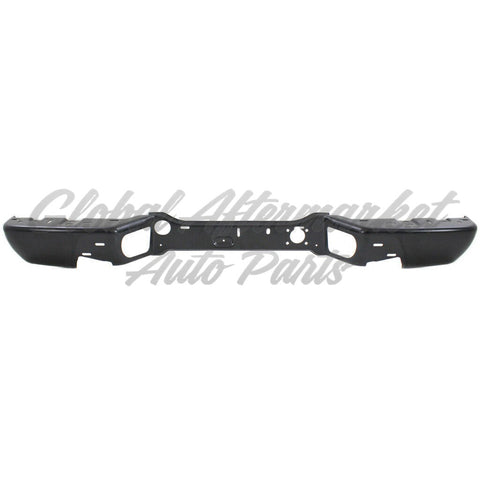 BUMPER RR BLACK W/O TOW PKG