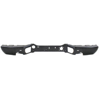 BUMPER RR BLACK W/O TOW PKG