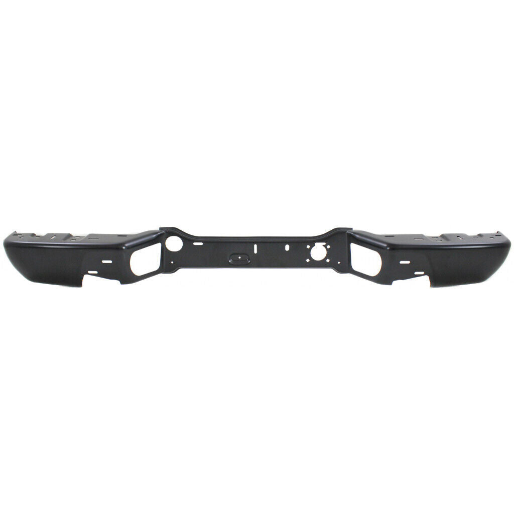 BUMPER RR BLACK W/O TOW PKG