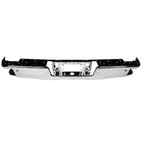 BUMPER FACE BAR RR CHROME W/CORNER STEP/SENSOR