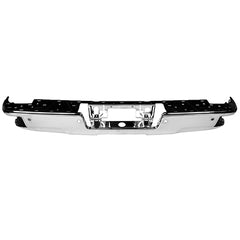 BUMPER FACE BAR RR CHROME W/CORNER STEP/SENSOR