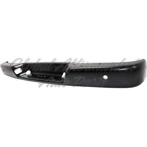 BUMPER FACE BAR RR BLACK W/SENSOR FITS 18-25 MODELS W/O BLIND SPOT