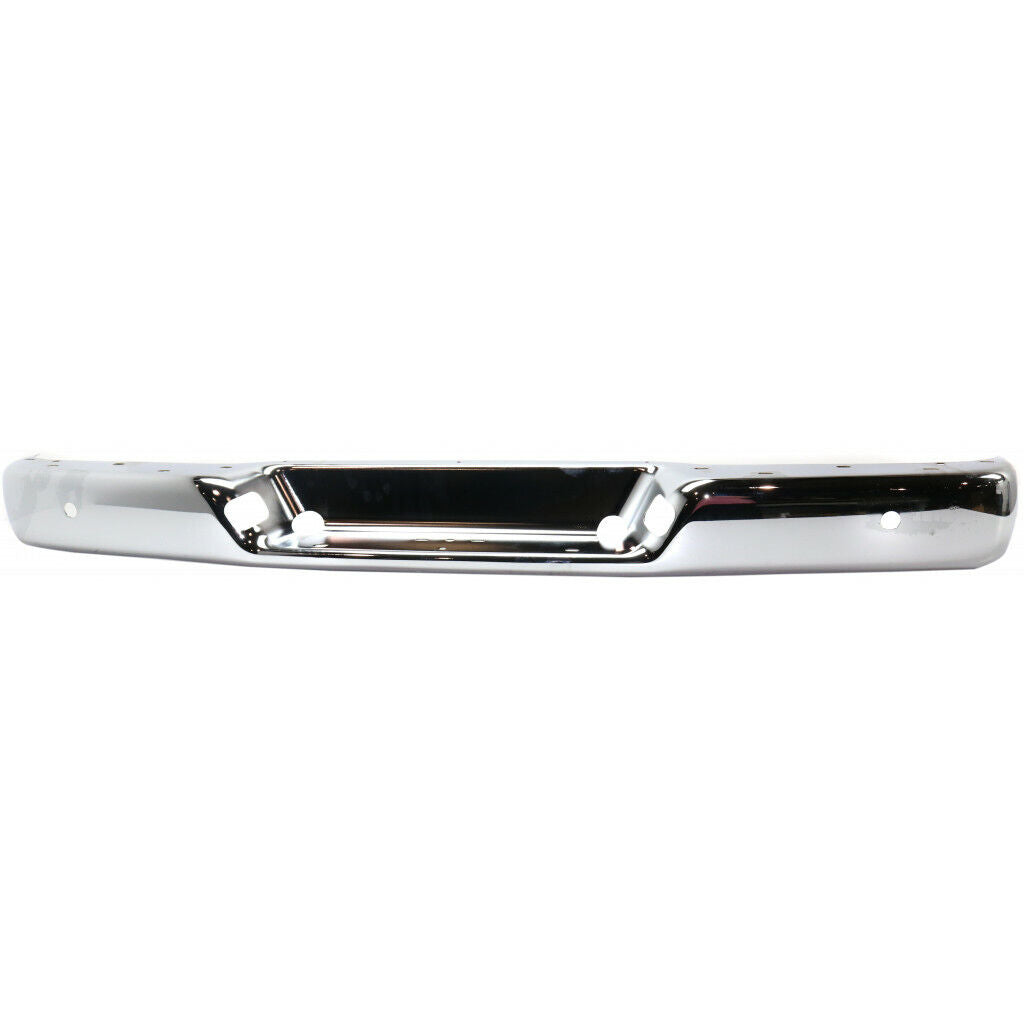BUMPER FACE BAR RR CHROME W/SENSOR 18-25 MODELS W/O BLIND SPOT
