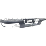 BUMPER FACE BAR RR PTM W/O SENSOR STEEL — photo 2