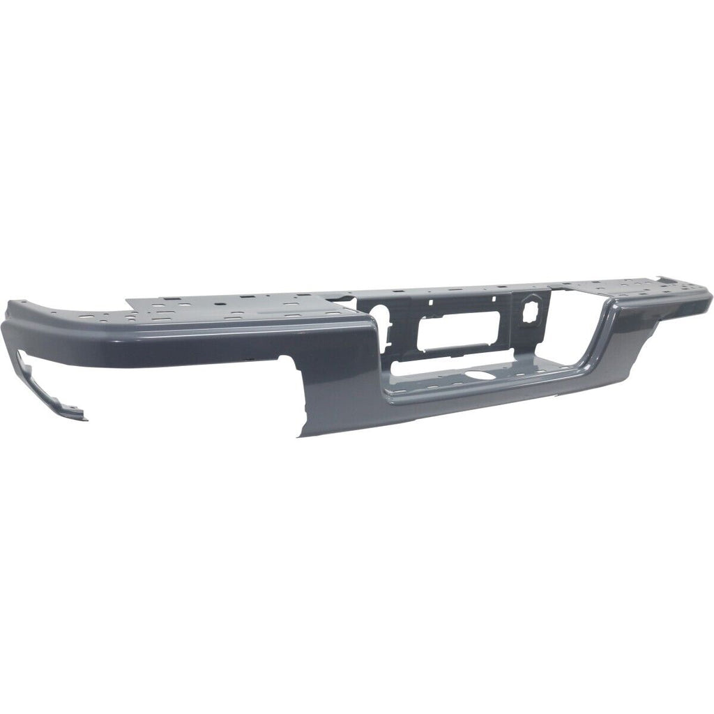BUMPER FACE BAR RR PTM W/O SENSOR STEEL